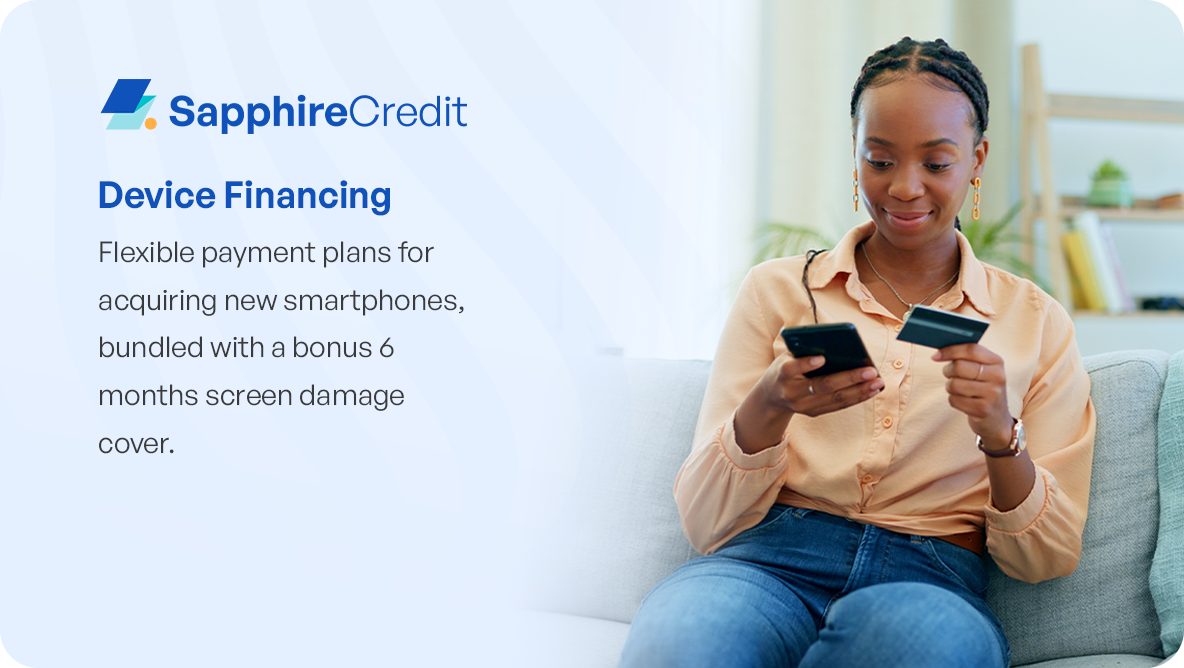 Sapphire device finance product