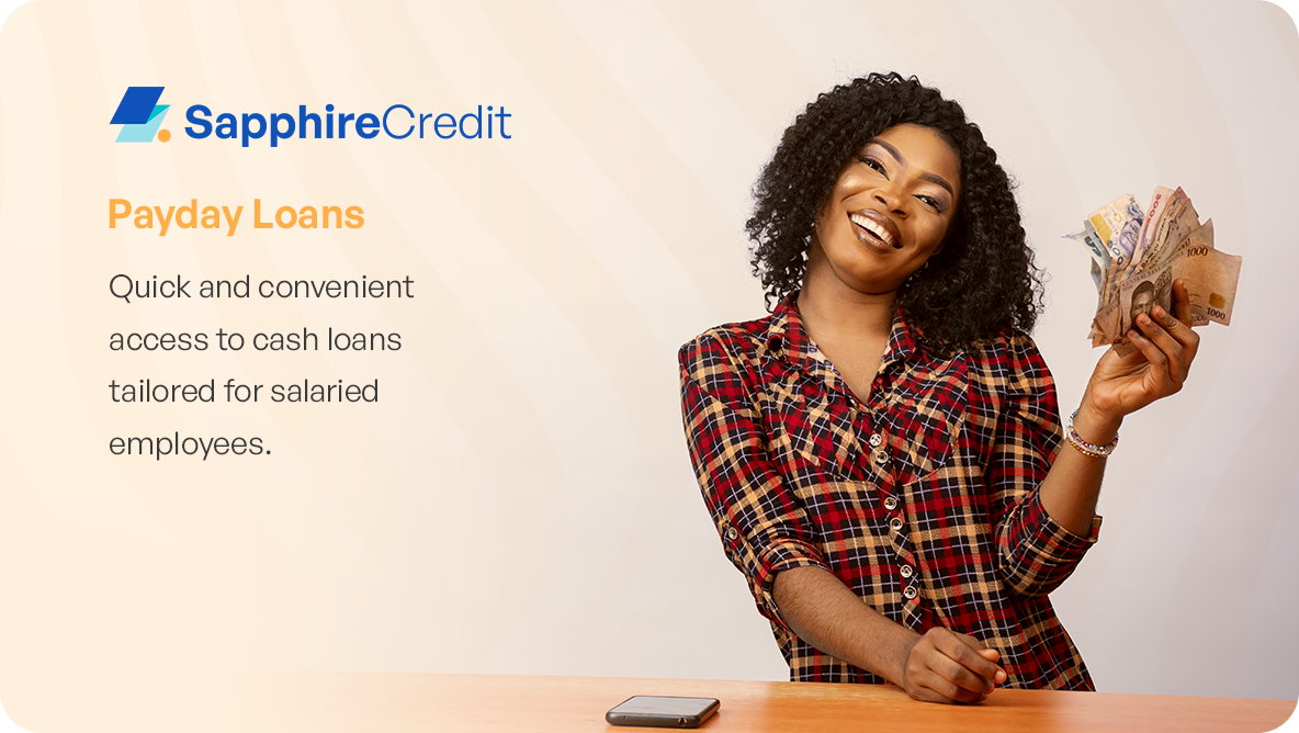 Sapphire payday loans product